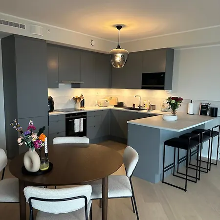 Lägenhet Close To Center With 65 M2 Balcony